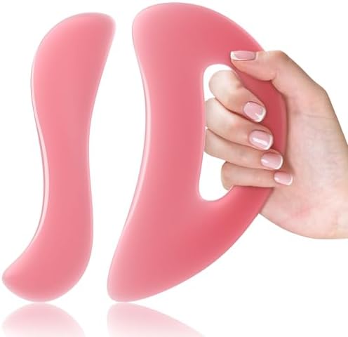 Juego de 2 Herramientas de Raspar Muscular, Herramienta Gua Sha para el Cuerpo, Herramienta de Terapia Física, Liberación Miofascial, Masaje Profundo - imagen 1