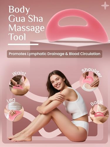 Juego de 2 Herramientas de Raspar Muscular, Herramienta Gua Sha para el Cuerpo, Herramienta de Terapia Física, Liberación Miofascial, Masaje Profundo - imagen 3