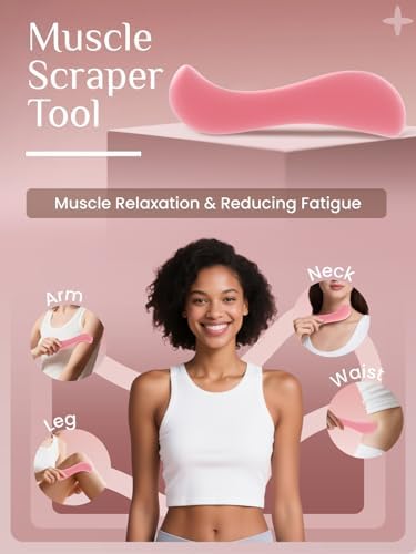 Juego de 2 Herramientas de Raspar Muscular, Herramienta Gua Sha para el Cuerpo, Herramienta de Terapia Física, Liberación Miofascial, Masaje Profundo - imagen 4