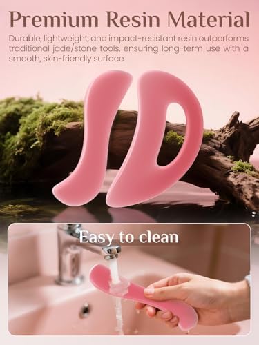 Juego de 2 Herramientas de Raspar Muscular, Herramienta Gua Sha para el Cuerpo, Herramienta de Terapia Física, Liberación Miofascial, Masaje Profundo - imagen 5