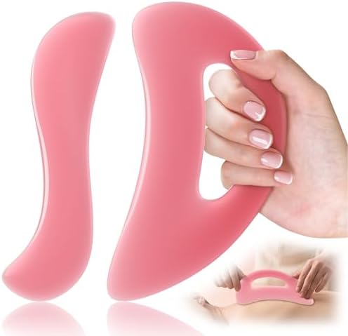 Juego de 2 Herramientas de Raspar Muscular, Herramienta Gua Sha para el Cuerpo, Herramienta de Terapia Física, Liberación Miofascial, Masaje Profundo - imagen 8