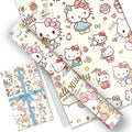 Paquete de 5 Hojas de Papel Kraft para Regalos 20 x 30 - Decoración Festiva para Cumpleaños y Fiestas (Color Crema) - imagen 1