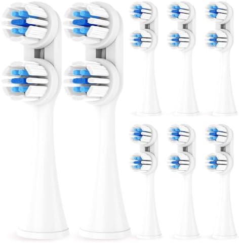 Cabezas de cepillo de dientes de repuesto compatibles con Spinbrush versión antigua PRO Clean/PRO WHITEN, 8 piezas - imagen 1