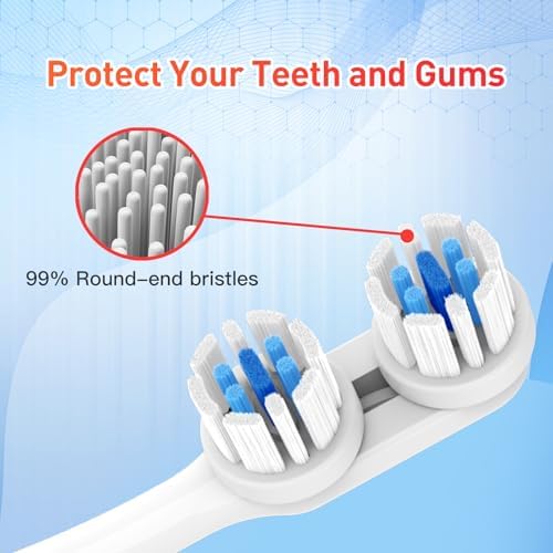 Cabezas de cepillo de dientes de repuesto compatibles con Spinbrush versión antigua PRO Clean/PRO WHITEN, 8 piezas - imagen 6