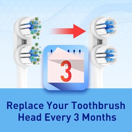 Cabezas de cepillo de dientes de repuesto compatibles con Spinbrush versión antigua PRO Clean/PRO WHITEN, 8 piezas - imagen 7
