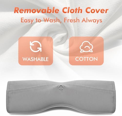 Mascarilla Caliente para Ojos – Compresa Térmica para Ojos Secos, Almohadilla Eléctrica USB para Tratamiento de Estilo y Chalazión, Máscara para - imagen 5