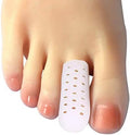 Capuchones de Gel para Dedos, 10 Piezas Protectores Transpirables con Agujeros, Alivio para Callos, Ampollas y Dedos en Garra, Reduce Fricción - imagen 1