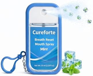 Cureforte Spray Bucal Breath Reset – Antiséptico Oral OTC, Alivia la Boca Seca – Fórmula CPC + Glicerina, Sin Alcohol, Sin Azúcar – 1.18 Fl Oz (35mL) - imagen 1