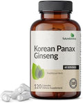 Futurebiotics Ginseng Panax Coreano para Energía, Memoria y Salud Cerebral, No OGM, 120 Cápsulas - imagen 1