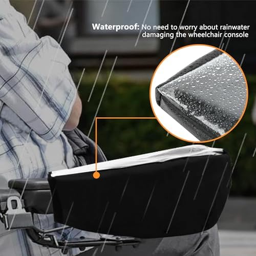Funda Protectora para Joystick de Silla de Ruedas, Cubierta Impermeable y Duradera para Reposabrazos, Panel de Control Eléctrico Universal con Correa - imagen 5