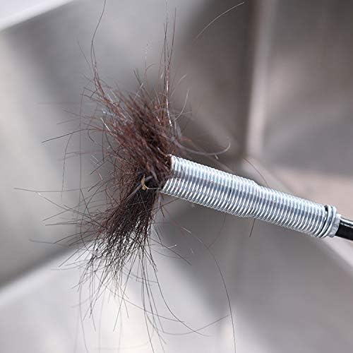 Herramienta de Alcance Flexible con Garra de 4 Garras, Manguera Flexible de 90 cm para Recoger Basura, Fregaderos, Drenajes y WC - imagen 8
