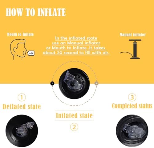 Lavabo Inflable para Lavado de Cabello para Personas Postradas, Seno Portátil para Champú en Casa para Discapacitados y Niños - imagen 3