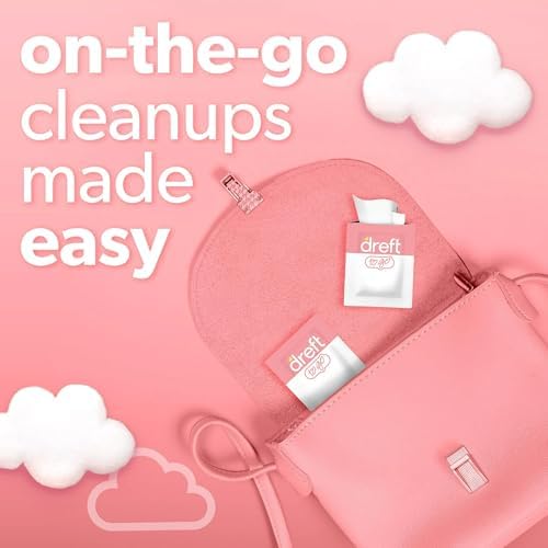 Toallitas Quitamanchas Dreft para Ropa de Bebé – Tamaño de Viaje, Envase Individual para Llevar – Suaves con la Piel y Seguras para Ropa de Bebé – - imagen 5