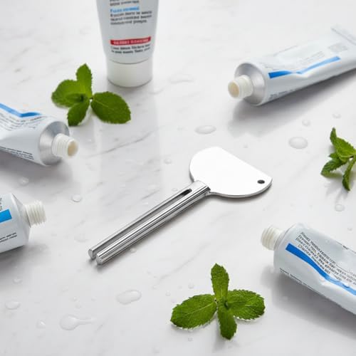 Juego de 2 Llaves Exprimidoras de Tubos de Acero Inoxidable para Pasta Dental, Accesorios Manuales para Salón (Plateado) - imagen 4