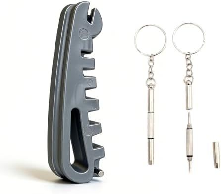 Herramienta de Ajuste para Montura de Gafas con Kit de Destornillador 3 en 1 - Profesional para Curvatura, Patillas y Almohadillas de Nariz para - imagen 1