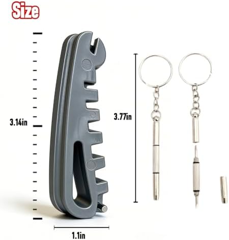 Herramienta de Ajuste para Montura de Gafas con Kit de Destornillador 3 en 1 - Profesional para Curvatura, Patillas y Almohadillas de Nariz para - imagen 8