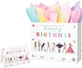 Bolsas de Regalo Grandes Crisky para Cumpleaños de Mujeres con Papel de Seda y Tarjeta, para Amantes de la Música, 13 - imagen 1