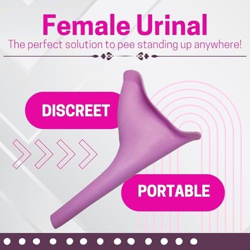 Orinal de Viaje para Mujeres, Reutilizable y a Prueba de Derrames, Dispositivo Portátil para Orinar de Pie, Suministros para BBL y Post Cirugía - imagen 2