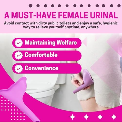 Orinal de Viaje para Mujeres, Reutilizable y a Prueba de Derrames, Dispositivo Portátil para Orinar de Pie, Suministros para BBL y Post Cirugía - imagen 6