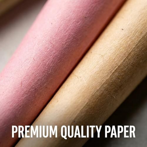 Paquete de 100 Conos para Enrollar | Conos Naturales de Papel para Enrollar de Larga Duración | Papeles para Enrollar de 84mm | 40 Conos Rosas + 60 - imagen 2