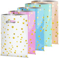 LEKOKO 50 Pzs Bolsas de Regalo para Fiesta, Lindas Bolsas de Dulces con Estrella para Cumpleaños y Baby Shower, Paquete para Niños - imagen 1