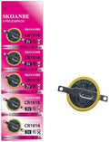 Baterías de Litio SKOANBE 5PACK CR1616 con Terminales Soldados 3V para Gameboy, Ruby, Advance SP, Fire Red, Leaf Green y Emerald GBA - imagen 1