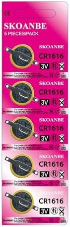 Baterías de Litio SKOANBE 5PACK CR1616 con Terminales Soldados 3V para Gameboy, Ruby, Advance SP, Fire Red, Leaf Green y Emerald GBA - imagen 2