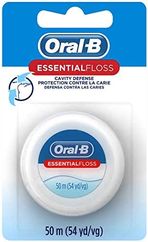 Hilo Dental Oral-B Esencial, Cerado, Sin Sabor, 54 Yardas (50 Metros) - Paquete de 2 - imagen 2