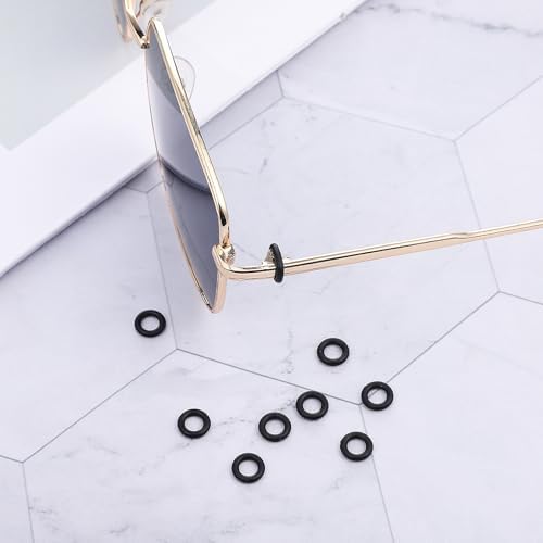 60 Piezas de Ajustadores de Bisagras para Gafas, Kit de Reparación de Gafas y 2 Destornilladores de Silicona para Patas Sueltas - imagen 7