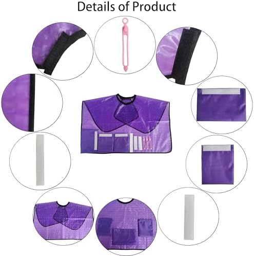 Capa de Ducha Impermeable Post Cirugía de Mastectomía, Prenda Resistente al Agua para Recuperación, Protección para Ducha Postquirúrgica - imagen 2