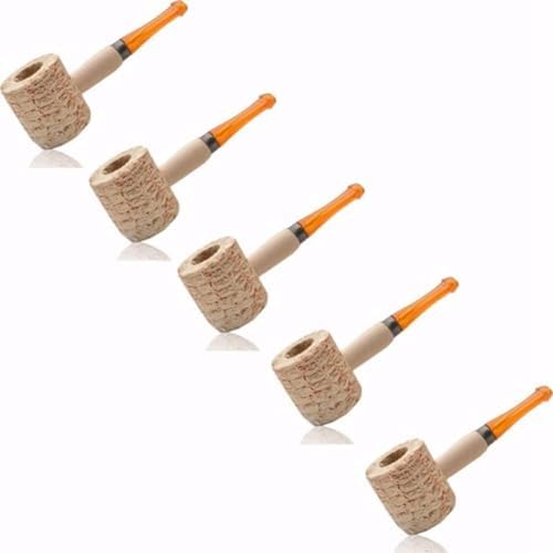 Pipa de Práctica Desechable de Mazorca de Maíz Natural - Paquete de 5 Piezas - imagen 1