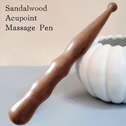 Bolígrafo de Masaje con Acupuntura KINTEGOOD de Sándalo, Herramienta de Reflexología de Madera para Masaje Profundo de Cuerpo, Manos y Pies - imagen 7