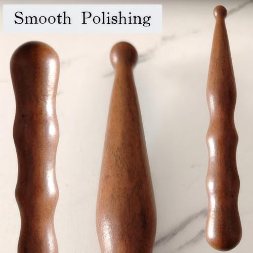 Bolígrafo de Masaje con Acupuntura KINTEGOOD de Sándalo, Herramienta de Reflexología de Madera para Masaje Profundo de Cuerpo, Manos y Pies - imagen 8