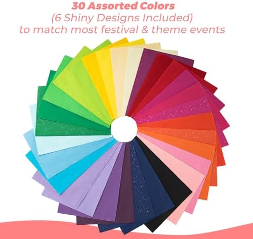 Papel de Seda Simetufy de 150 Hojas para Regalos, 30 Colores, 14 x 20 Pulgadas, Papel de Envoltura para Manualidades y Proyectos DIY - imagen 3