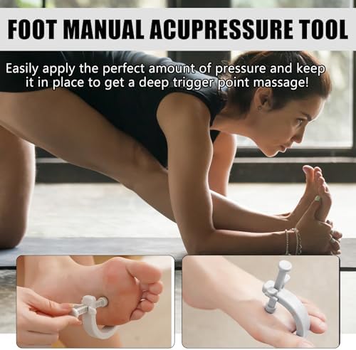 Juego de 2 Clips de Acupuntura, Herramienta Compacta para Alivio de Migrañas, Masajeador de Puntos de Presión, Clip Portátil para Mano, Pie y Oreja, - imagen 3
