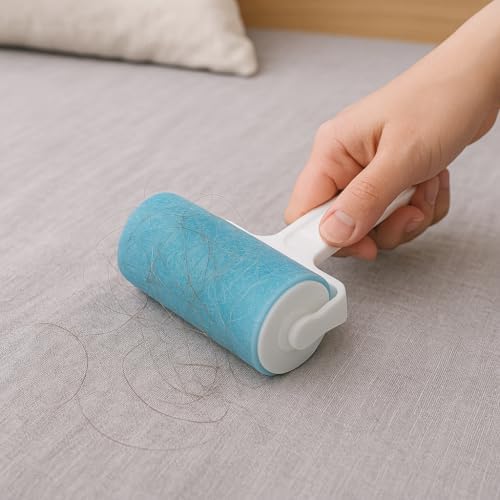 Juego de Rodillos Adhesivos Reutilizables iLifeTech para Pelusa y Pelo de Mascotas - Tamaño Mediano + 2 Tamaños de Viaje - imagen 5
