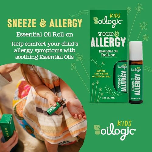 Aceites Esenciales Oilogic en Roll-On para Niños - Mezclas Suaves que Calman y Apoyan contra Estornudos y Alergias - Seguros para Niños, Probados por - imagen 2