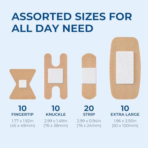 Vendas de Alta Elasticidad Conkote - Paquete Variado de 50 Piezas para Protección de Dedos y Nudillos, Sin Látex, Ajuste Cómodo, Adhesivo Duradero - imagen 6
