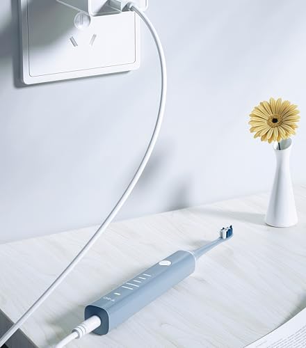 Cable de Carga USB Qjin, Cargador DC para Cepillos de Dientes Recargables Aquasonic Icon, COSLUS C30 y Rtauys M5 - Paquete de 2 - imagen 3