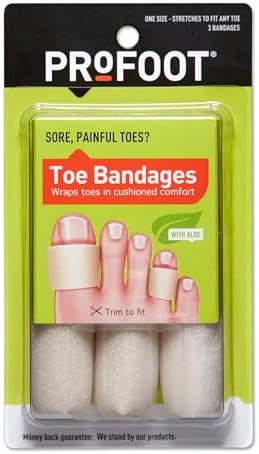 Vendaje para dedos Profoot, 3 piezas (Paquete de 2) - imagen 1