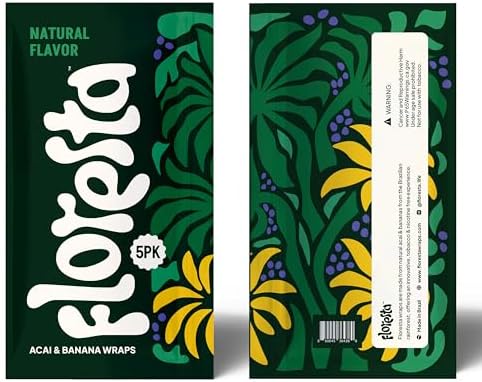 Wraps de Acai Floresta - Paquete Variado de Banana + Mezcla de Acai. 5 Wraps por Bolsa, Combo de 5 Sabores (Total 25) - Hecho en Brasil - Frugal - imagen 4