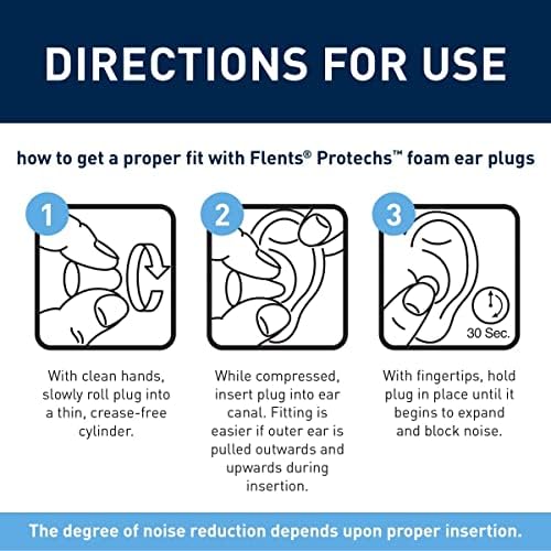 5 Pares de Tapones para Oídos de Espuma Suave con Estuche de Protección Auditiva - imagen 2
