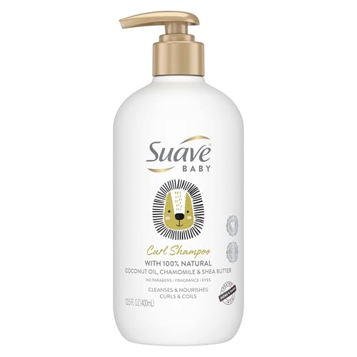Champú Suave Baby para Cabello Rizado y Enredado, con Aceite de Coco Natural, Manzanilla y Manteca de Karité, Sin Parabenos, Fragancias ni - imagen 5