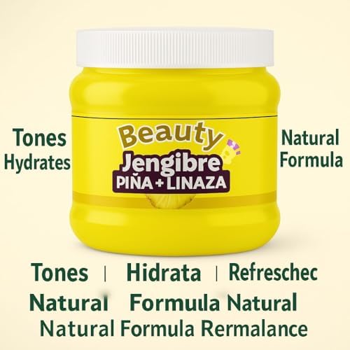 Gel de Jengibre + Batimol 250g, Piña, Canela y Linaza - 100% Natural, Hidratante para la Panza | Chupa - imagen 3