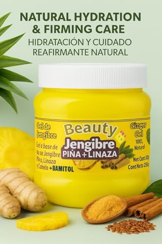 Gel de Jengibre + Batimol 250g, Piña, Canela y Linaza - 100% Natural, Hidratante para la Panza | Chupa - imagen 6