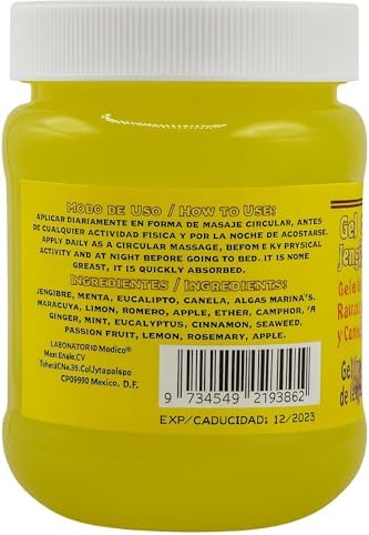 Gel de Jengibre + Batimol 250g, Piña, Canela y Linaza - 100% Natural, Hidratante para la Panza | Chupa - imagen 7