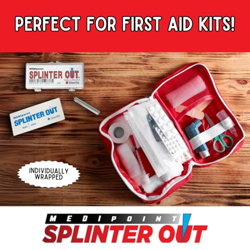 Removedor de Astillas Splinter Out 10 Piezas | Eliminación Rápida y Sin Dolor | ros Auxilios Esenciales para el Hogar, Trabajo, Viajes y Camping - imagen 6