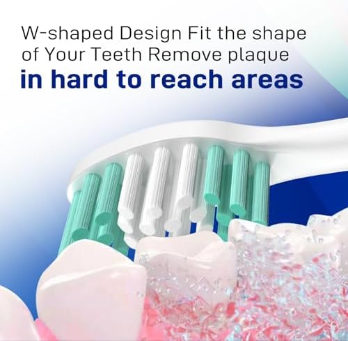 Cabezas de Cepillo de Dientes Elyhead Reemplazo Compatible con AquaSonic Vibe/Duo Series Pro/Black Series/Black Series Pro, Blancas, Paquete de 10 - imagen 4