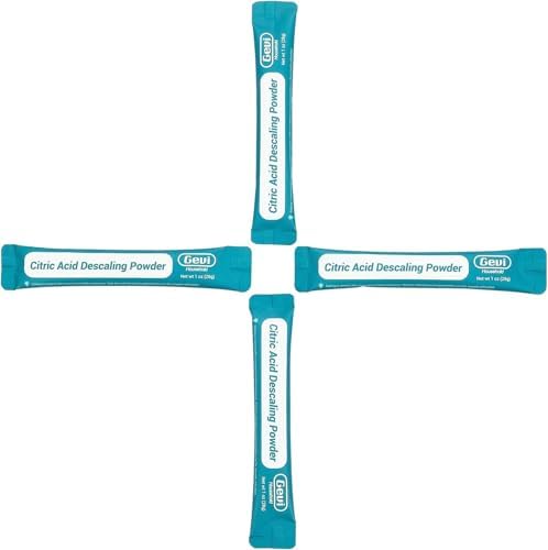Polvo Desincrustante Gevi para Hielo | 4 Usos, Empaque Individual | Desincrustante Orgánico a Base de Ácido Cítrico Compatible con Todas las Marcas - imagen 1