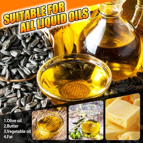 Polvo Solidificador de Aceite para Cocina, Endurece hasta 2.25 Galones de Aceites de Freír, Disposición de Grasa, Coagulante 100% Vegetal - imagen 4